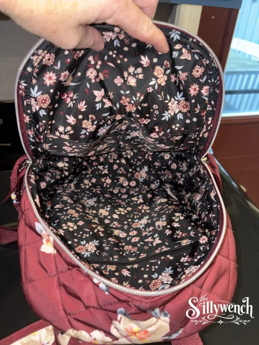 Vera Bradley Blooms & Branches Small Backpack in Performance Twill